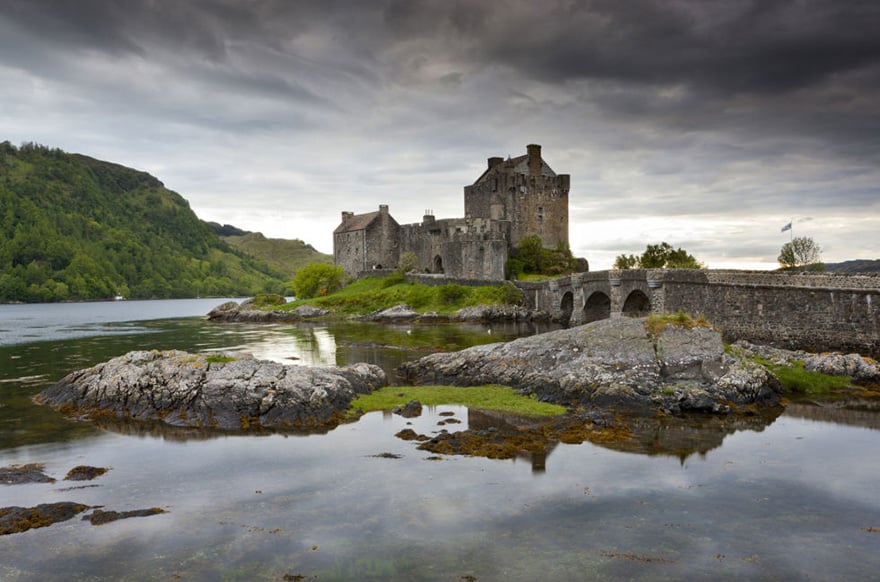 castillo de eilean donan en escocia