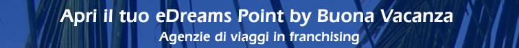 Apri il tuo eDreams point by Buona Vacanza
