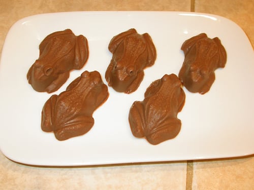 Homemade Chocolate Frogs