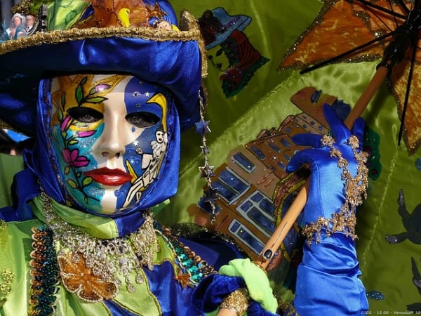 venice carnival mask