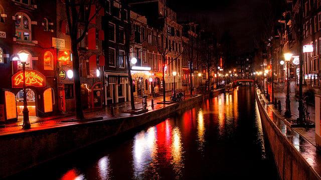 red light district Amesterdam