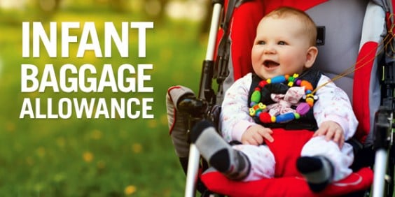 infant baggage allowance