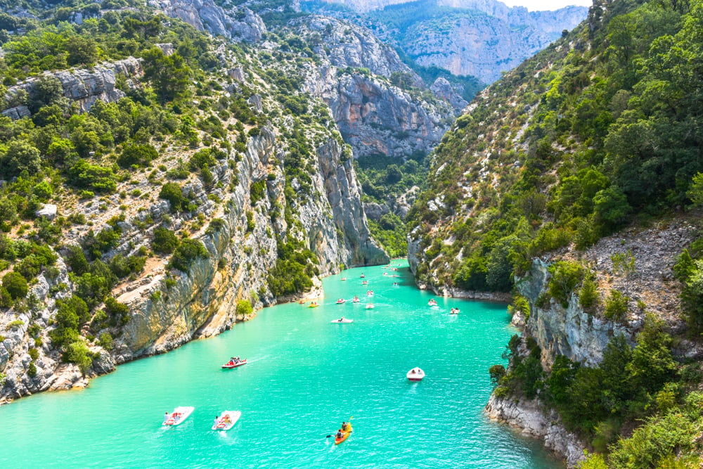 Verdon Gorge in France 