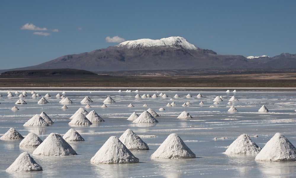 Salar de Uyuni in Bolivia