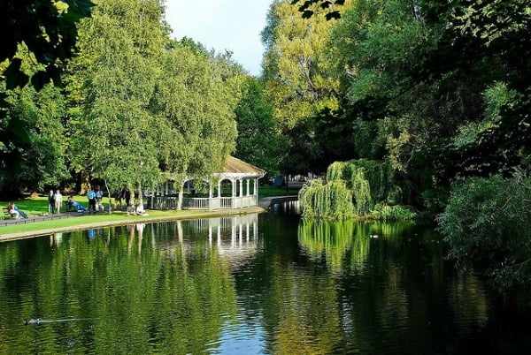 St. Stephen's Green - lac Dublin