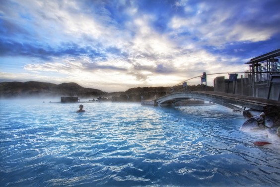 The Blue Lagoon in Islanda