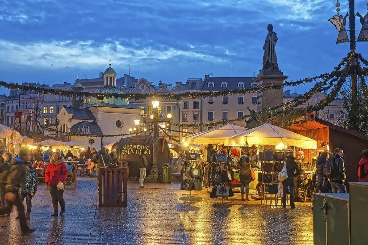 Christmas markets in Krakow