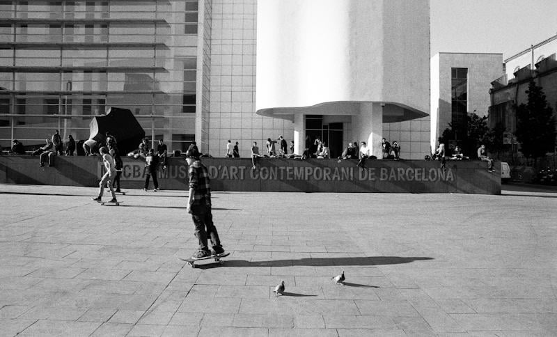 skate MACBA barcelona