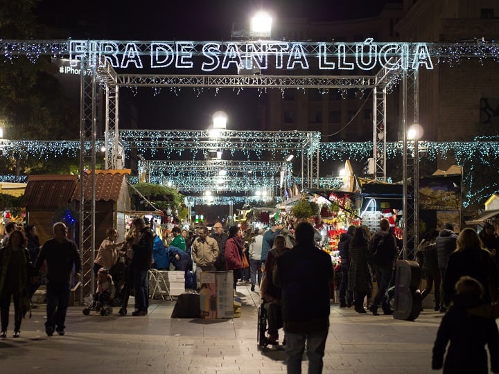 Barcelona Christmas market
