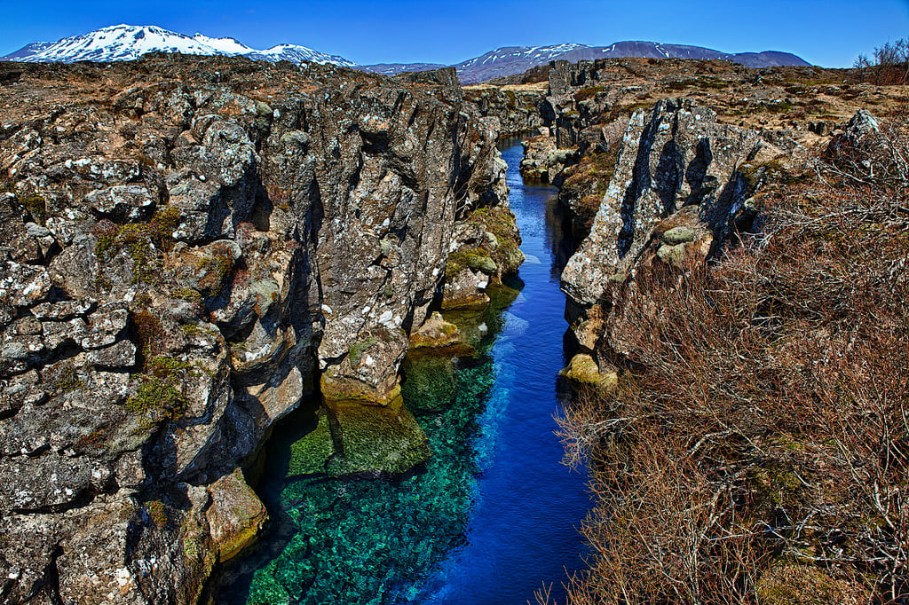 dorsal Mesoatlántica en islandia