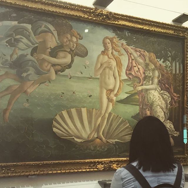 galerías de los Uffizi en Florencia