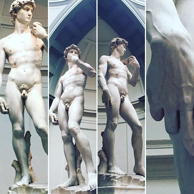 El David de Miguel Ángel en Florencia