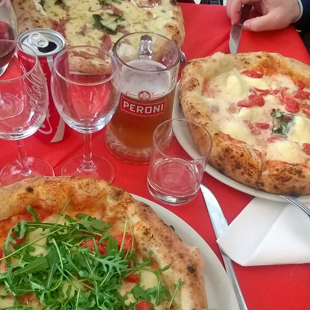 Pizza en florencia