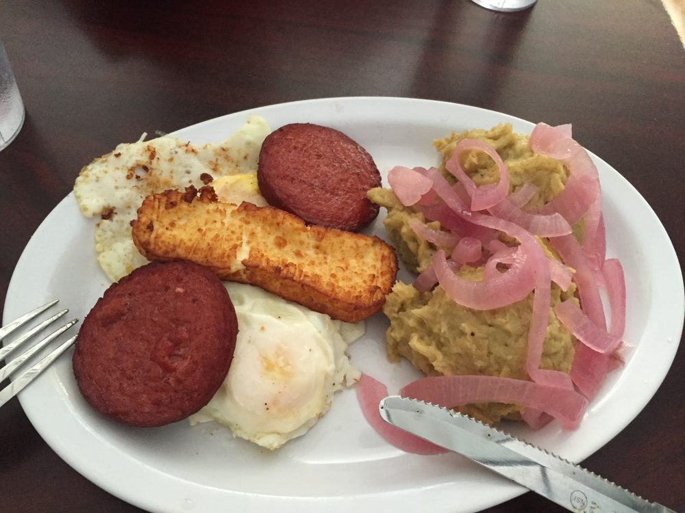 Dominican breakfast