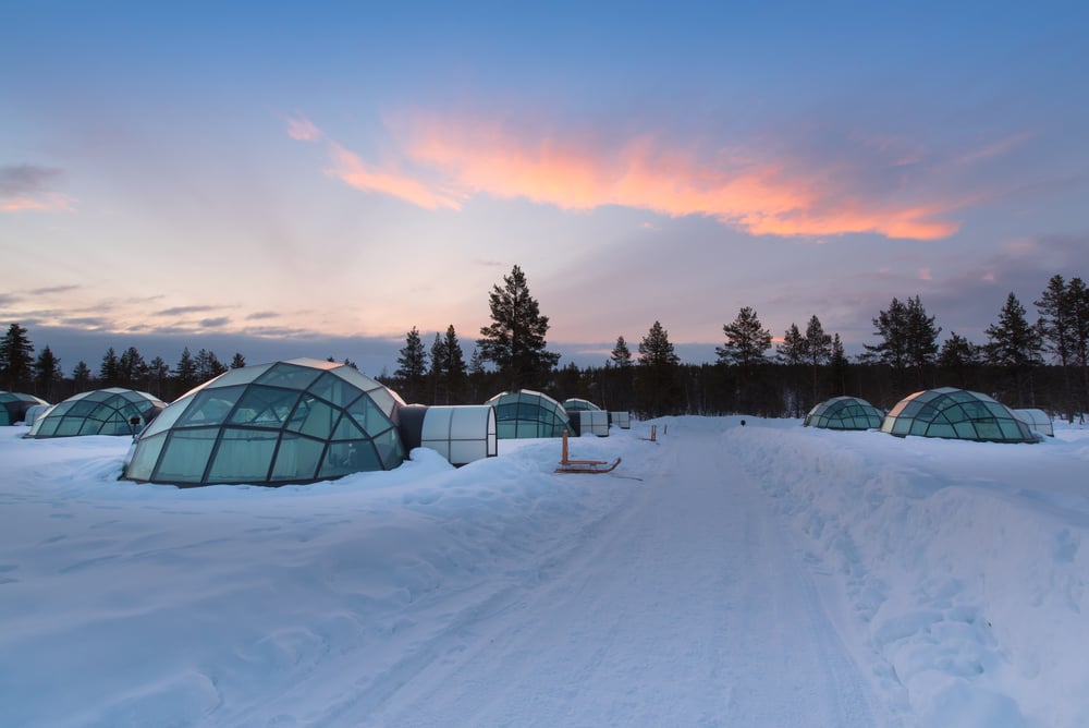 Kakslauttanen Arctic Resort in Finland