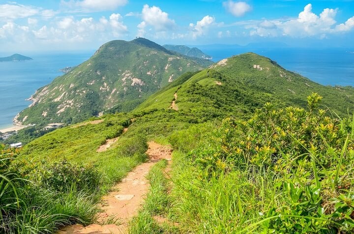 dragons back - hong kong