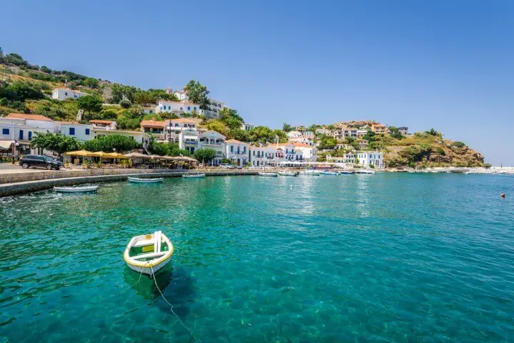 Ikaria island in Greece