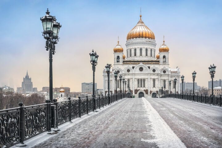 Cathedral Christ Saviour in moscow