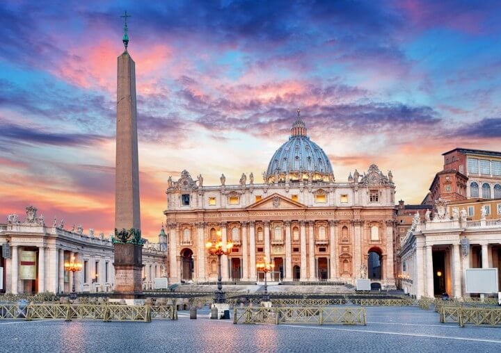 St Peter’s Basilica outside - in rome - italy 1
