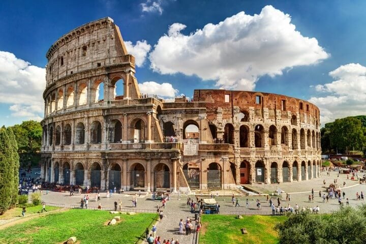 the colosseum in rome - italy
