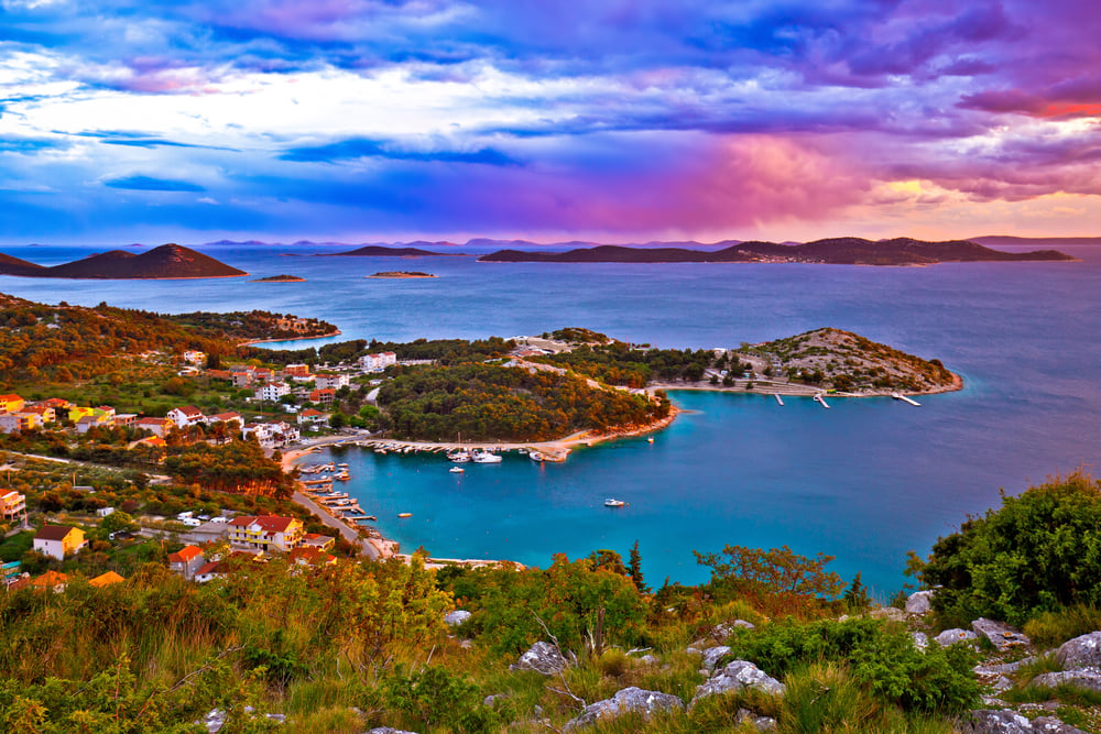 Kornati islands in Croatia