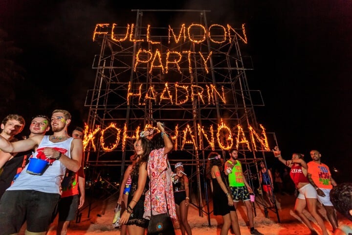 Full Moon Party in Thailand