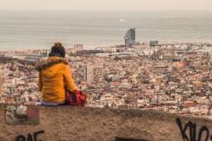 Views of Barcelona in the Winter