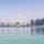 Abu Dhabi skyline from the Persic Gulf.
