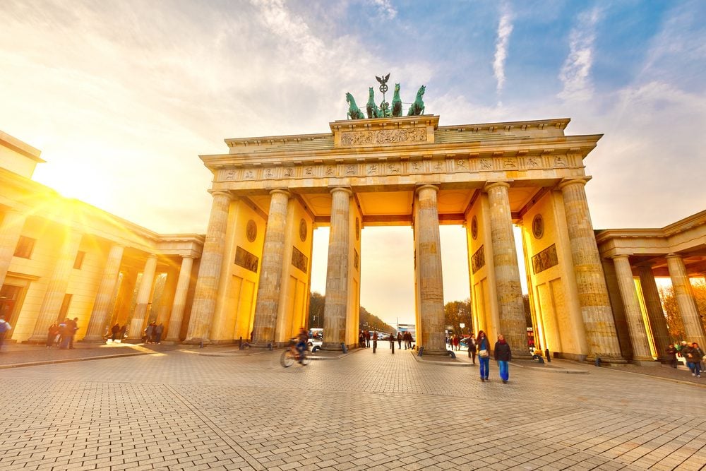 Brandenburg Gate, popular thing to see in Berlin