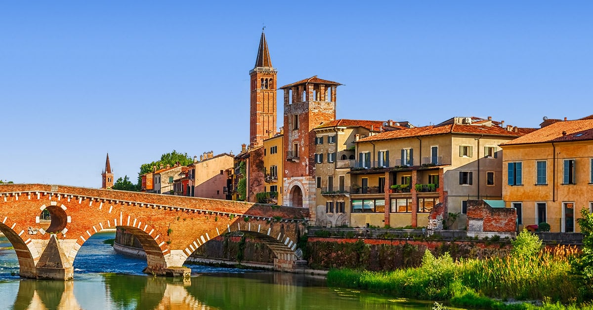 Northern Italy landscape