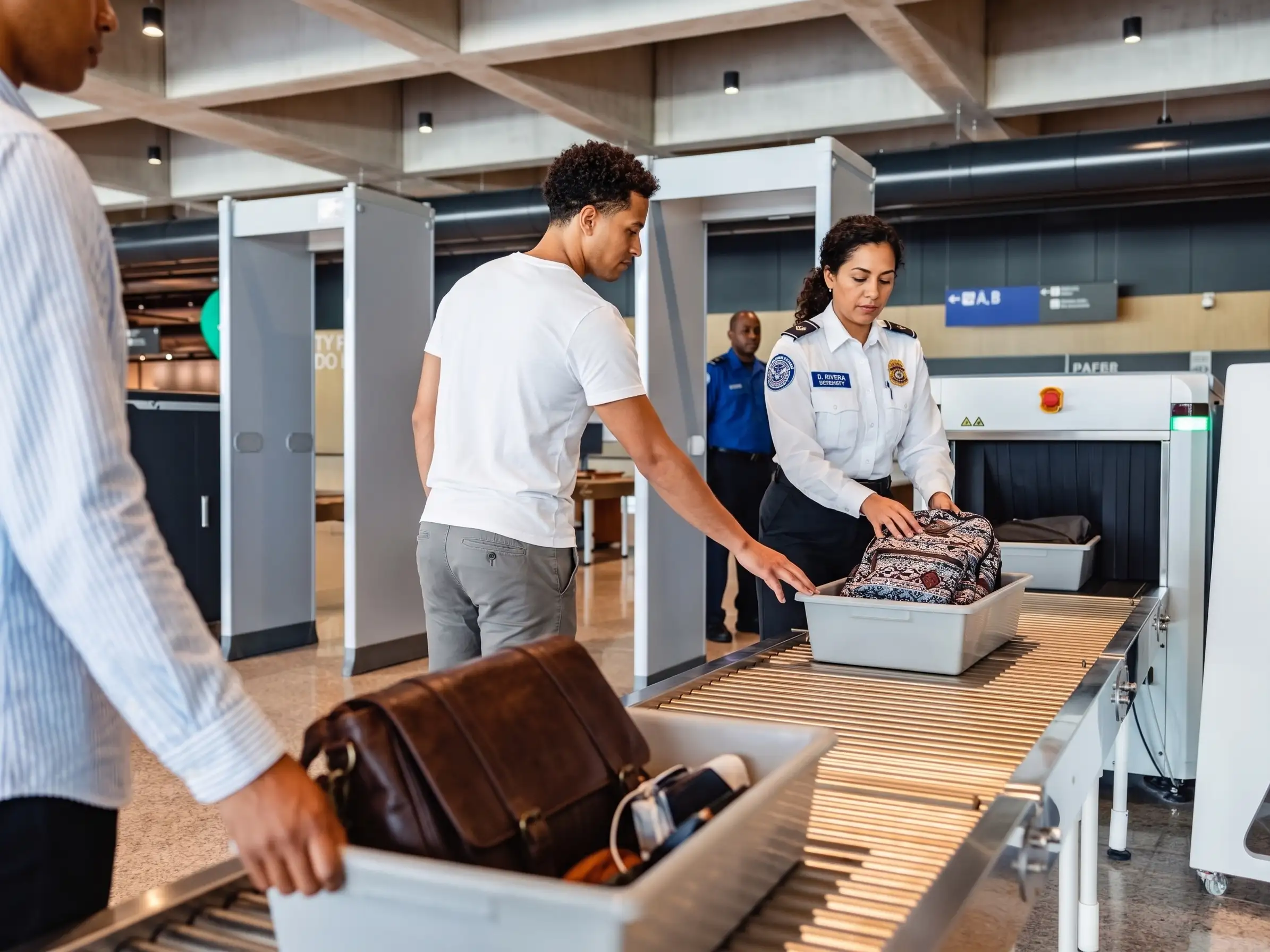 How to get through airport security faster